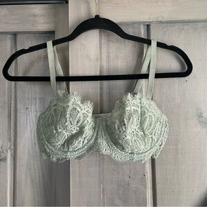 Victoria‎ Secret Dream Angels Sage Lace Push up without padding sexy lace 34D